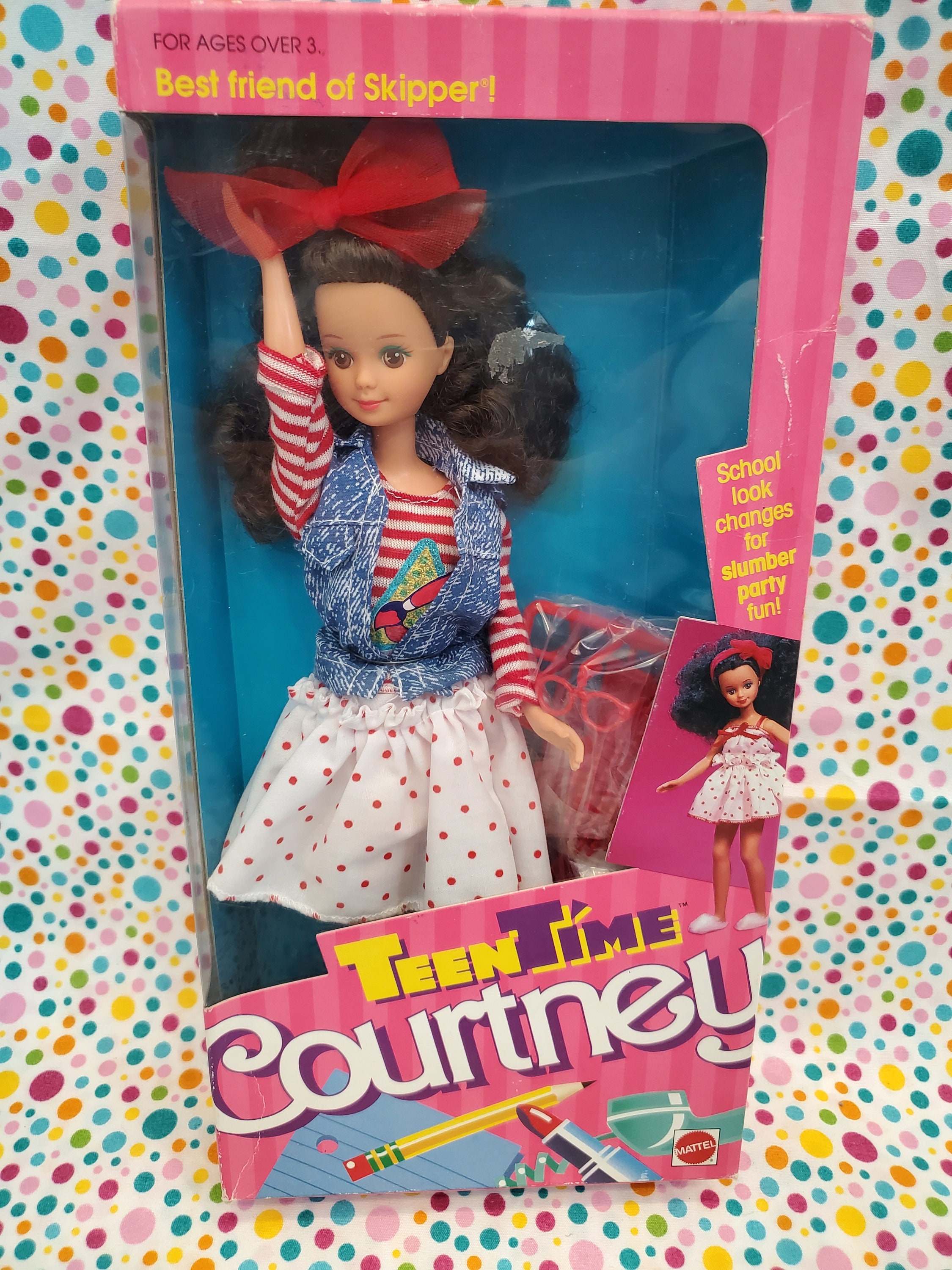 levering aan huis Muf Aftrekken Buy Teen Time Courtney Doll 1952 Vintage 1988 Skipper Best Friend Online in  India - Etsy