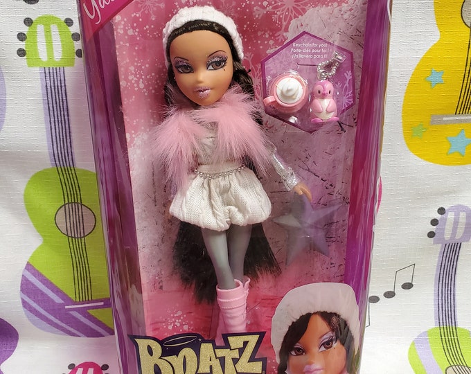 Bratz Pink Winter Dream Yasmin Doll With Accessories Brunette - Etsy