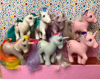 My Little Pony G1 Vintage Hasbro Bouquet Gusty Majesty Twilight Sparkler Streaky