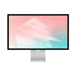 Pastel Cream Design, Desktop Wallpaper, Abstract Minimalist background for PC Computer Macbook Windows laptop