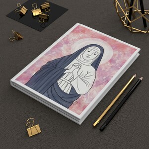 St. Monica katholiek gebedsdagboek | Santa Mónica Diario espirituele católico | Katholiek geschenk | Regalo católico | Diario oración | Notitieboekje