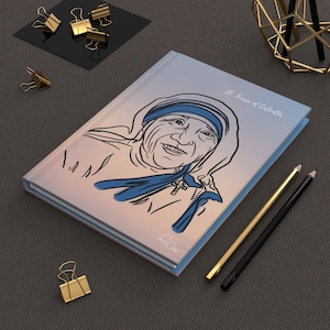 St Mother Teresa of Calcutta Catholic Prayer Journal | Sta Madre Teresa de Calcuta Diario Espiritual Católico | Religious Spiritual journal