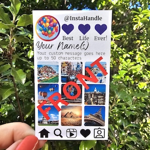 Contact Card JW Special Convention  – Instagram-Style Printable – Customizeable  Digital Business Card – Pure Worship - DIGITAL product