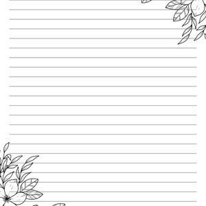 Papel para escribir cartas de los testigos de Jehová / Papel de servicio para testigos de Jehová / Adultos / Regalos de los testigos de Jehová / Descarga digital instantánea