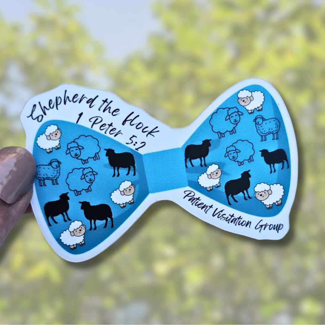 Patient Visitation Group Bow Tie Sticker | JW Gift | PVG - Etsy