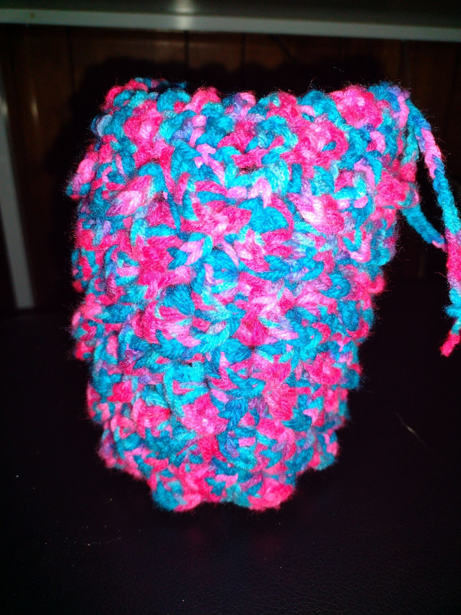 Pink and Blue Dragon Scale Dice Bag Etsy