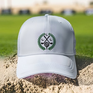 Embroidered Golf Cap: Trucker Hat, Golf Tournament Gift