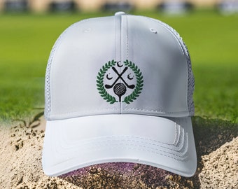 Embroidered Golf Cap: Trucker Hat, Golf Tournament Gift