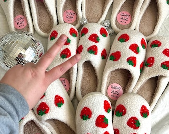 Strawberry Slippers