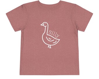 Silly Goose Toddler Short Sleeve Tee