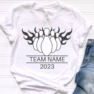 Custom Bowling Shirt, Bowling Team Shirts, Group Bowling T-shirt, Bowling t shirt, Funny Bowling Shirt, Bowling Lover Gifts, Unisex t-001