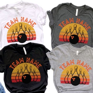 Custom Bowling Shirts, Bowling Team T-shirts, Bowling Crew Shirts, Bowling Gifts, Unisex Bowling tshirt, Kids Bowling Shirt
