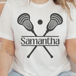 Custom Lacrosse Shirt, Lacrosse Team Name T-shirt, Lacrosse Game Day Top, School Sports Apparel, Lacrosse Coach, Lacrosse Mom Dad, Sport top