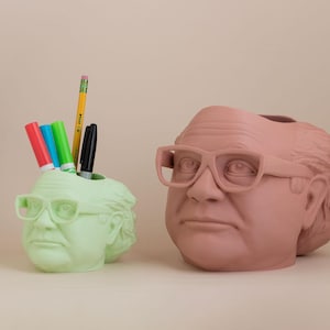 The Original XL Danny DeVito Frank Reynolds Head Planter For House Plants and Succulents