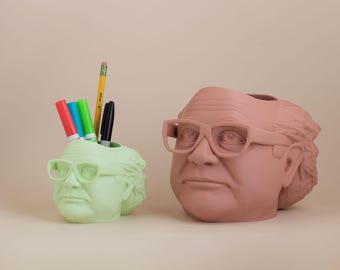 Der XL Danny DeVito Frank Reynolds Head Planter Für Zimmerpflanzen und Sukkulenten