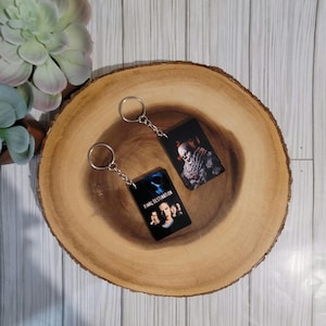Horror Keychain / Horror Lover Gift / Horror Stocking Stuffer / Horror Fan