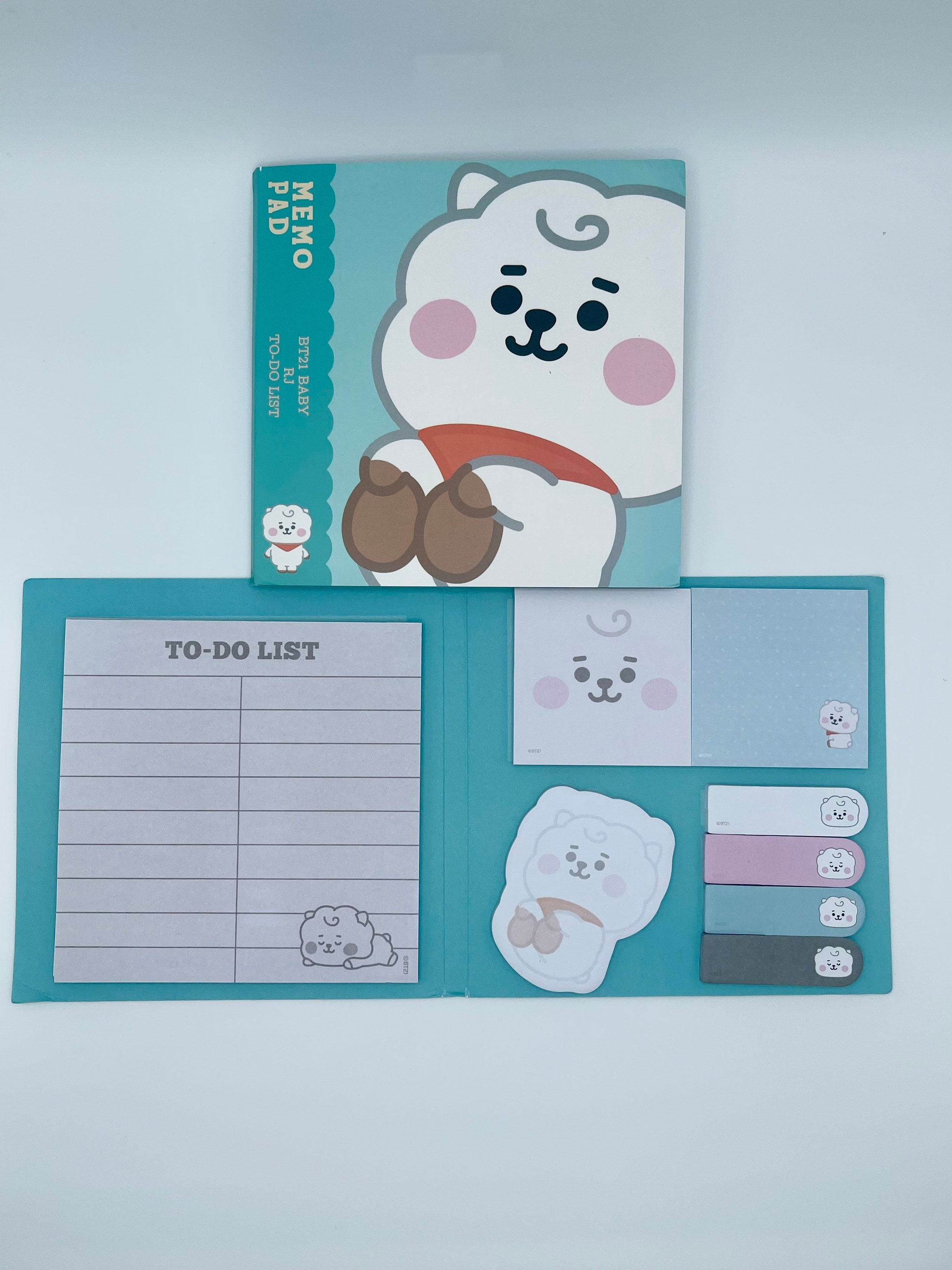 Bt21 Rj Notepad Mini So Bt21 RJ Multi Sticky Note Pad - Etsy UK