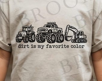 Boy PNG, Monster truck shirt, tractor kids shirt, Construction Design, Kids Clipart, Kids Sweatshirt,  Popular Now, Trending PNG