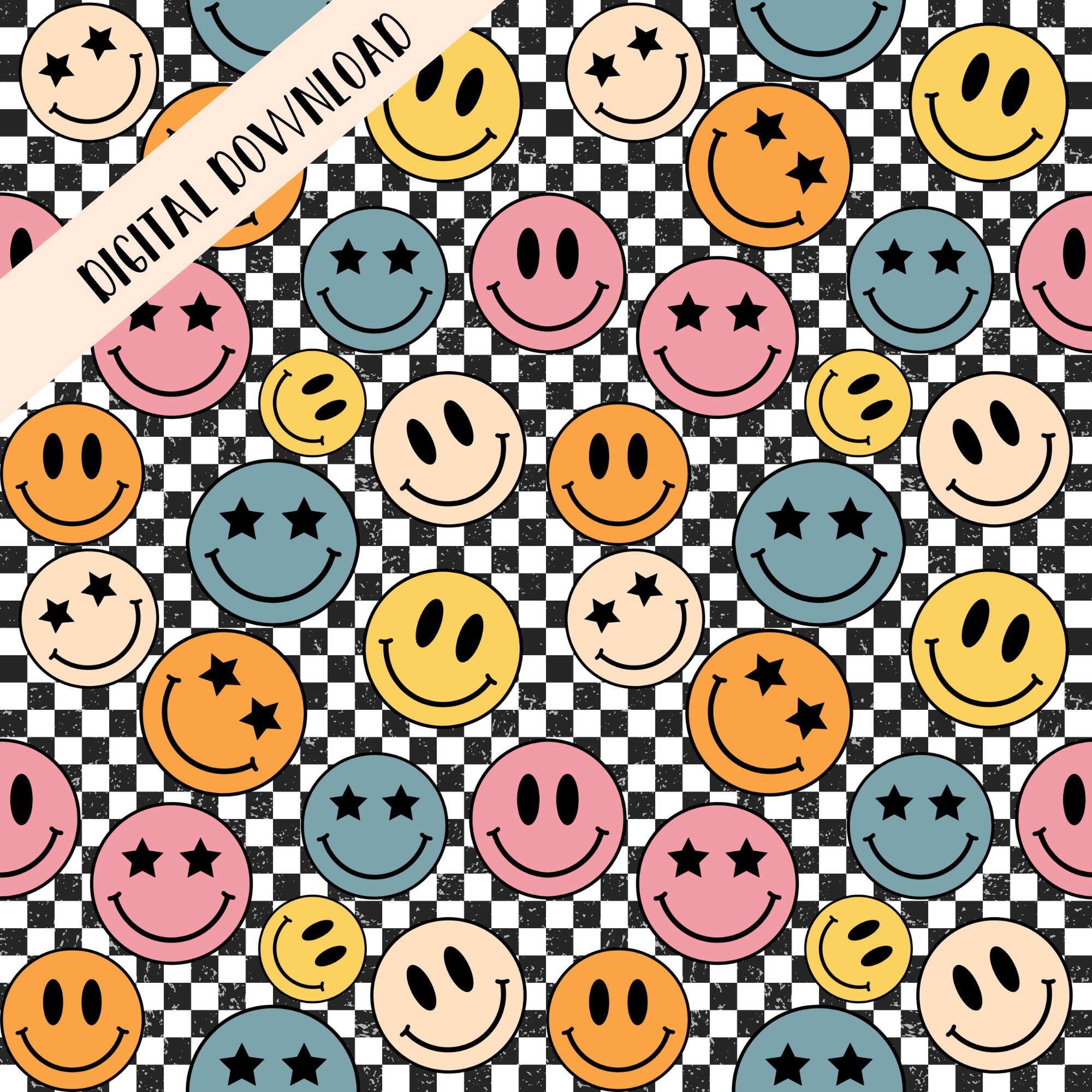 Melted Smiley Faces And Flowers Trippy Seamless Pattern Retro Hippie  Psychedelic Distorted Emoji Lava Lamp Smiley Face Vector Wallpaper Stock  Illustration  Download Image Now  iStock