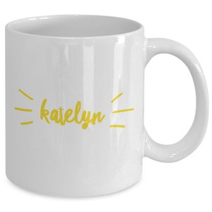 Personalized Custom Name Coffee Mug