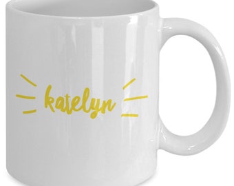 Personalized Custom Name Coffee Mug