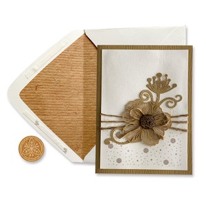 Cartes de vœux faites à la main Toutes les occasions, style vintage, Merci, Anniversaire, Carte pour elle, Femme, Petite amie, Grand-mère