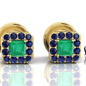 Ear plugs | Emerald solid gold ear tunnel gauges let’s piercing | solid gold ear tunnel gauges | gemstone ear tunnel gauges let piercing |