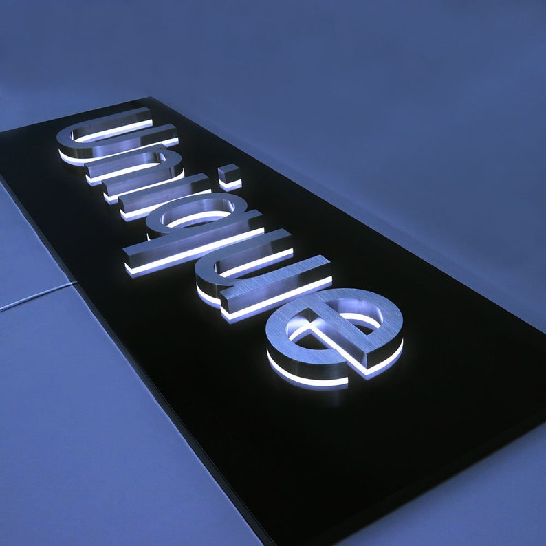 Custom Storefront Boards, LED Custom Signage, Storefront Light Panels ...