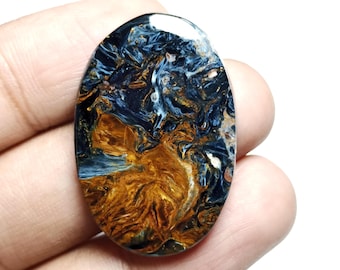 36X24X4mm , Beautiful Pietersite Oval Shaped Cabochon suitable for making Pendants/Jewelry.