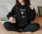 Personalized Ballet Dancer Hoodie, Gift for Dance Student
