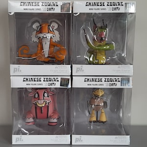 Joe Ledbetter &quot;Chinese Zodiac&quot;  4&quot; inch Kidrobot animal Vinyl mini figure art toy collectible