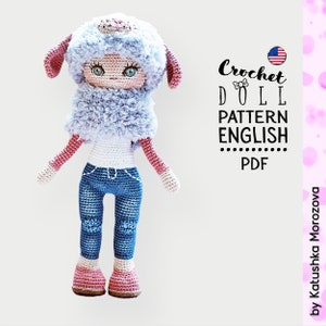Crochet Doll Pattern: Mila Amigurumi (PDF)