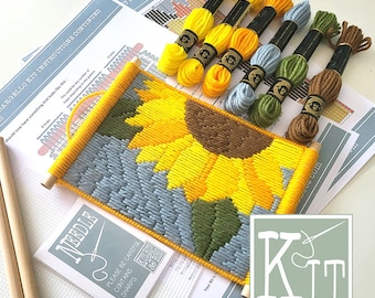 Bargello - Sunflower - Tapestry Kit