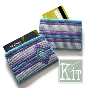 Bargello - Tapijtset voor creditcardportemonnee - GRATIS VERZENDING