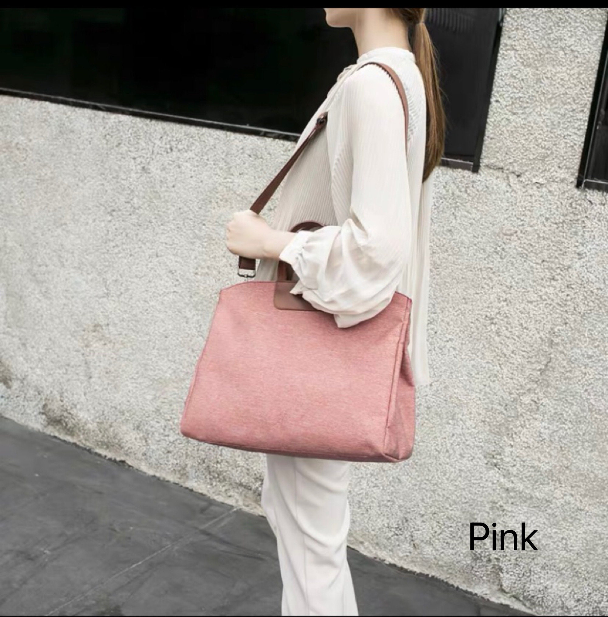 Korean Version Briefcase shoulder Messenger Book Bagfile Etsy