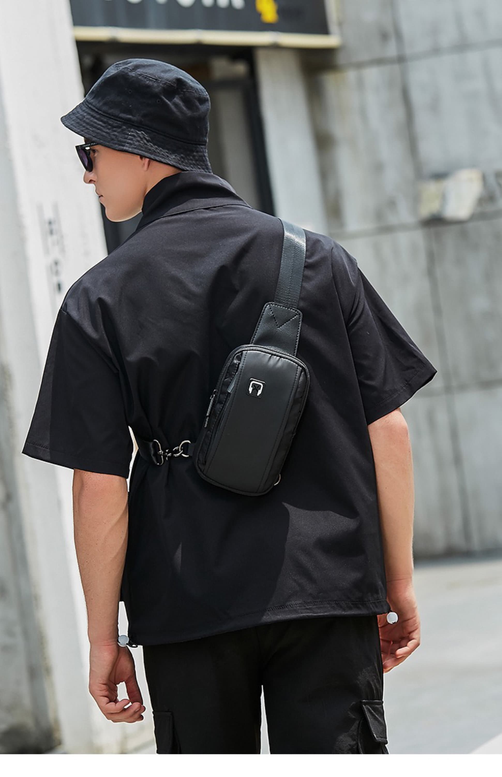 Discover 138+ cross chest bag men's latest - esthdonghoadian