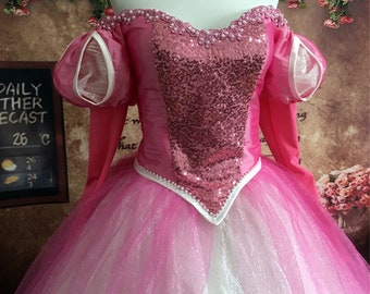 ハンドメイド - コスプレデラックスアリエルドレス、ピンクのアリエル