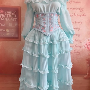 teal blue beach dress Flowy Chiffon Rustic Wedding With Train SW578 Color:AS PHOTO(YELLOW WITH TRAIN) glamorous black gown and resort wear Why Half Body Female Display