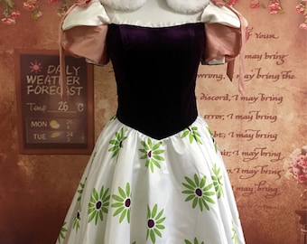 Haunted Mansion Tightrope Walker Girl Costume Tight Rope Girl Dress
