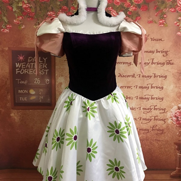 Haunted Mansion Tightrope Walker Girl Costume Tight Rope Girl Dress