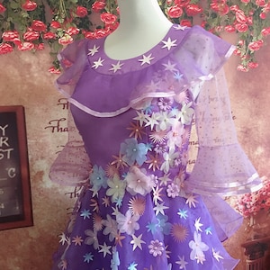  gaoxing Women Isabella Costume Dress Adult Size Purple