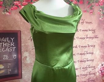 Christina Burlesque Ali Green Dress Cosplay Costume