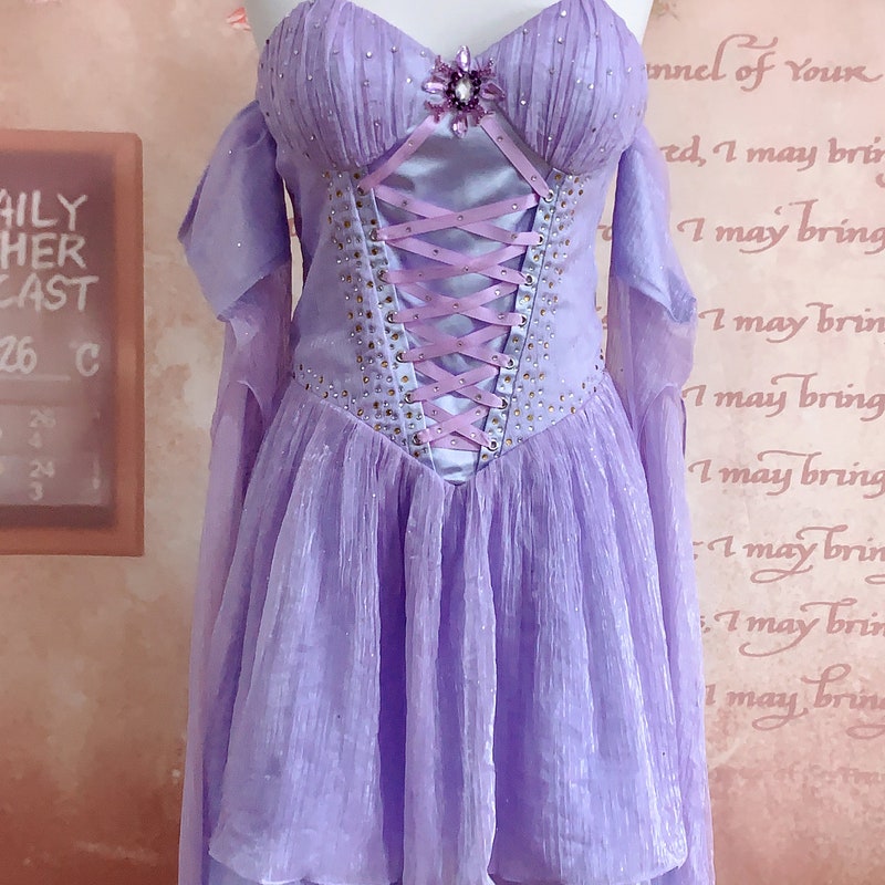 Rapunzel Costume Adult Etsy