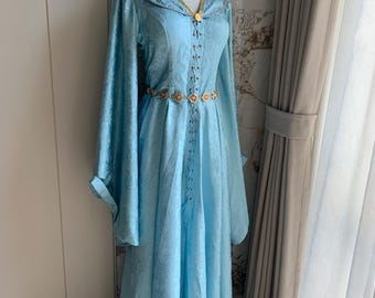 Helaena Targaryen Dress Blue Outfits Cosplay Costume