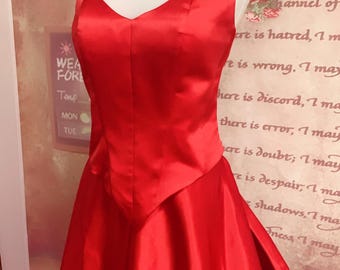 plum silk dress Cowl-Neck Long Prom Dress with Drape Back– PromGirl main image 1
