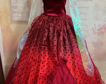 chinese dress ladies Lola Ladybug Dress  Blondita