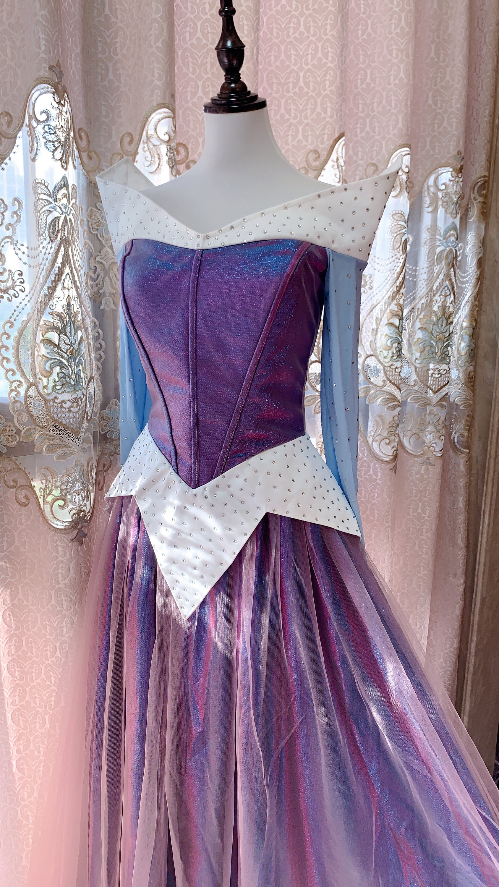 Aurora Dress Change Color Sleeping Beauty Color Changing Cosplay ...