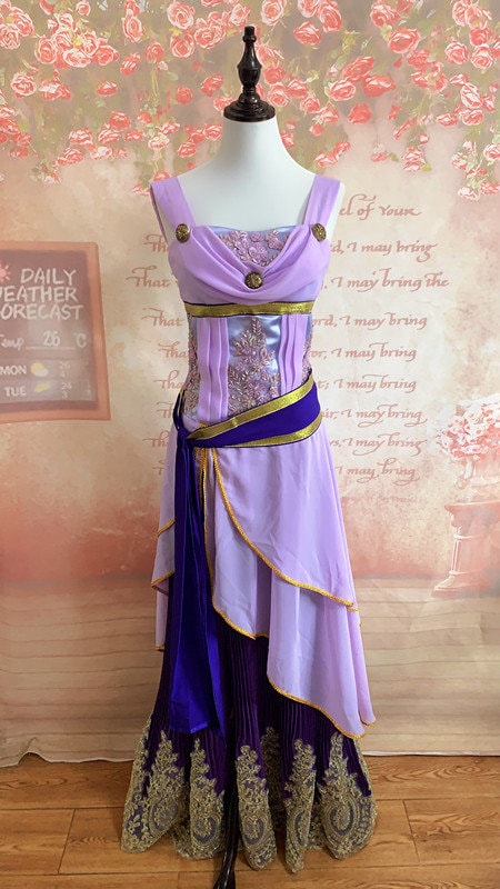 Megara Costume Hercules Cosplay Costume