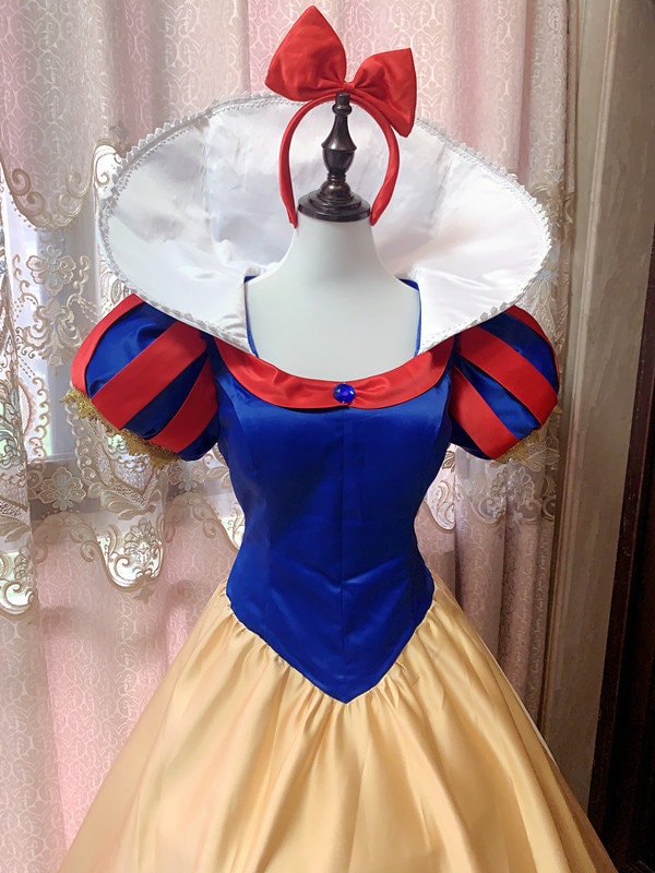 snow white dress women Disney Women's Costume | Adult Snow White Costumes | Adult | Womens | L | Blue/Red/Yellow Sounds like a pretty great time Snow White Adult Costume Princess