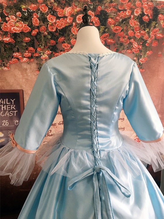 Erika Blue Dress Cosplay Costume Erika Blue Dress Cosplay Costume